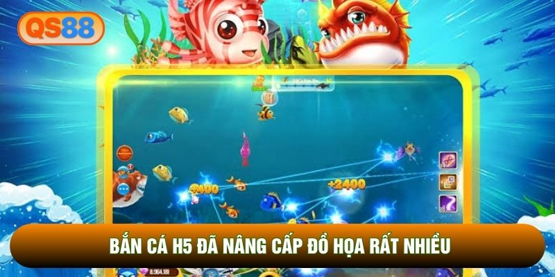 Bắn cá H5 đã nâng cấp đồ họa rất nhiều Bắn cá H5 đã nâng cấp đồ họa rất nhiều