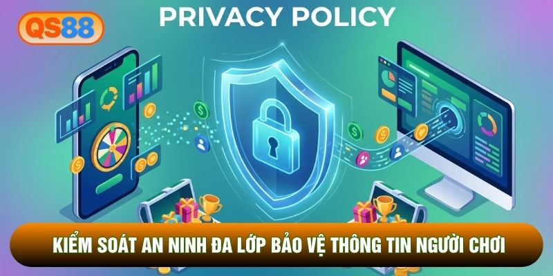 Kiểm soát an ninh đa lớp bảo vệ thông tin người chơi